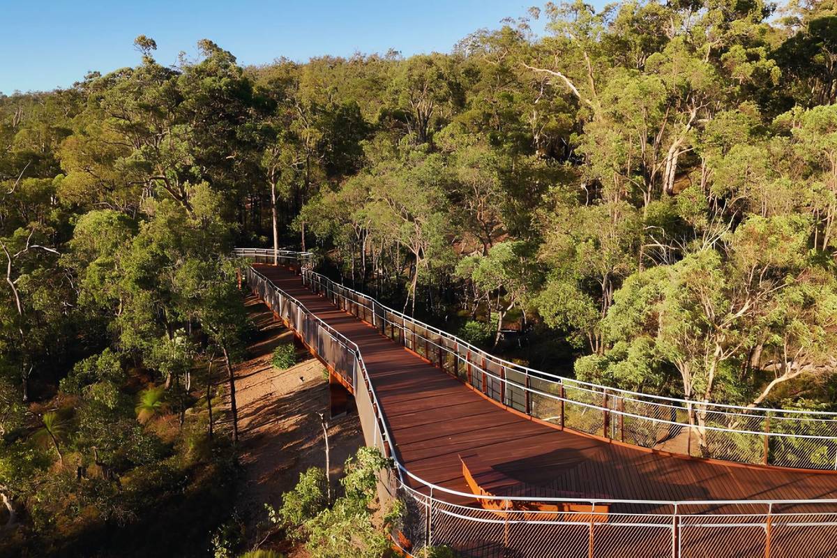 WA’s oldest national park just opened a 250-metre elevated walkway with sweeping views—30 minutes from Perth