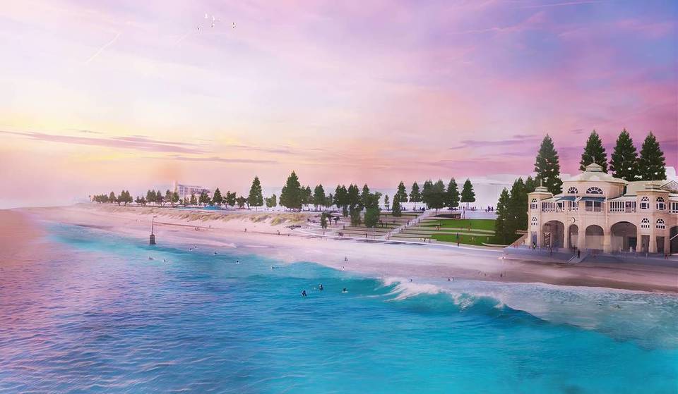 One of Perth’s biggest beach destinations is turning its main carpark into a $15 million public space