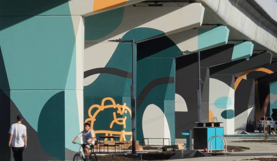 The largest public artwork in the Southern Hemisphere is not in a gallery – it is a 7km trail beneath the Armadale train line