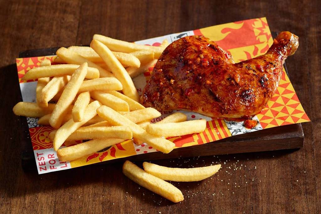 Oporto giveaway perth quarter chicken chips
