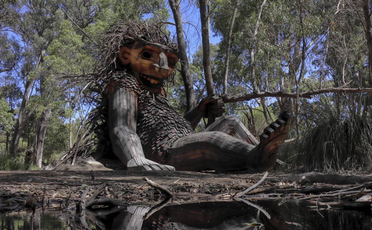 There are 6 scattered across 40 km near Perth– but you have to decode symbols to find the final secret location