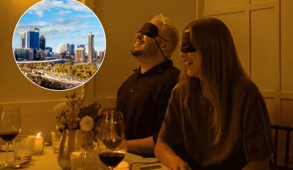 This 130 year old restaurant in the heart of the CBD is hosting blindfolded three-course dinners — and right now there is 20% off tickets