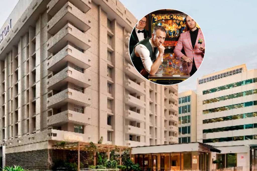 Parmelia Hilton Perth and Theatre of Magic.