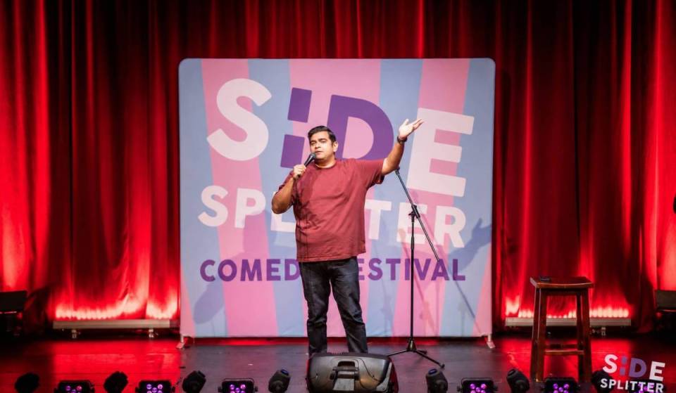 Eight acclaimed comedians, a pop-up garden bar, and a sell-out Gala: Side Splitter returns to Hamilton Hill this October