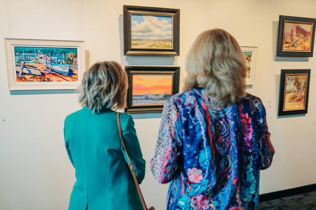 Spirit of the Landscape Exhibition in Alcoa Mandurah Art Gallery by Mark Labrow