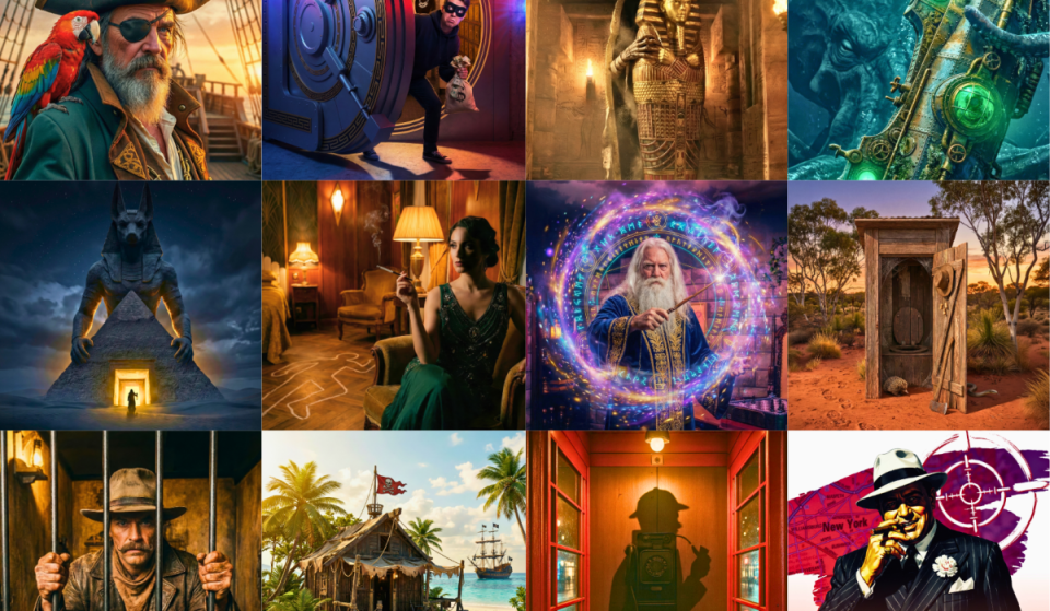 This award-winning escape room destination is packed with pirate ships, magic, heists and wild adventures