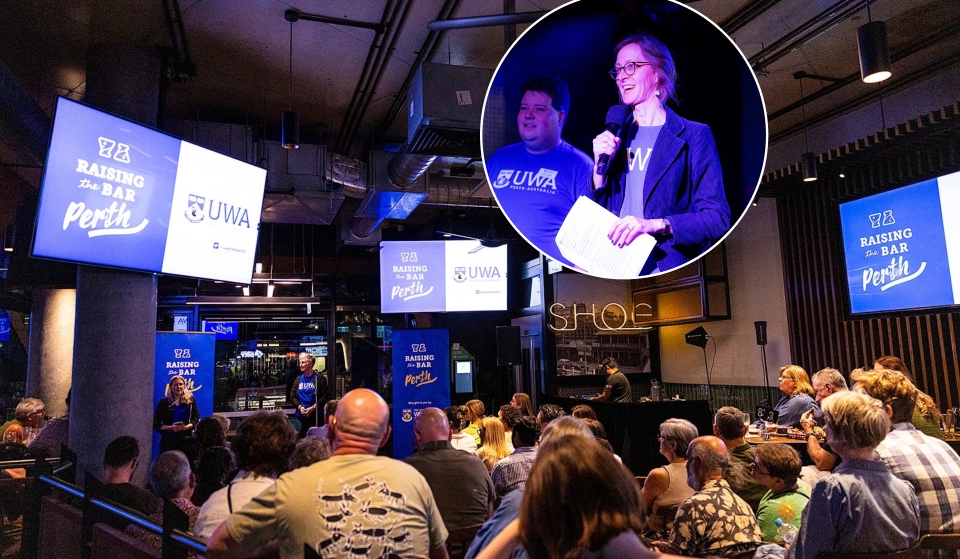 Ditching the lecture theatre, 10 UWA researchers will hit five Perth pubs on October 27 for free talks on deepfakes, weight-loss drugs and WA prisons
