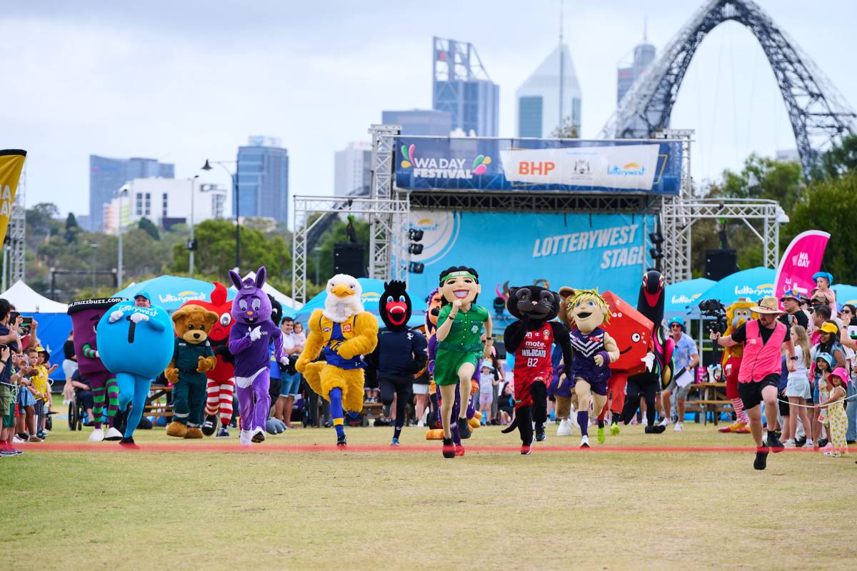 WA Day Festival expands across two Burswood parks after 100,000 attended last year; 60 food trucks and free rides return
