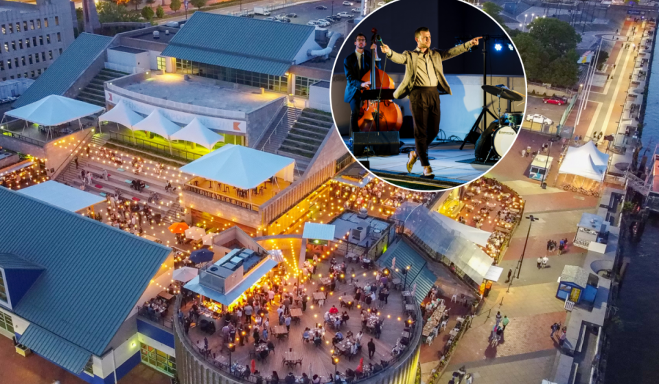 Philadelphia’s largest outdoor restaurant is transforming its massive 25,000-square-foot waterfront space into a charming Frank Sinatra tribute concert