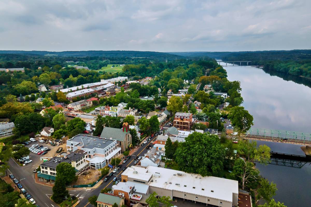 New Hope, PA, one of the most serene and enchanting small towns