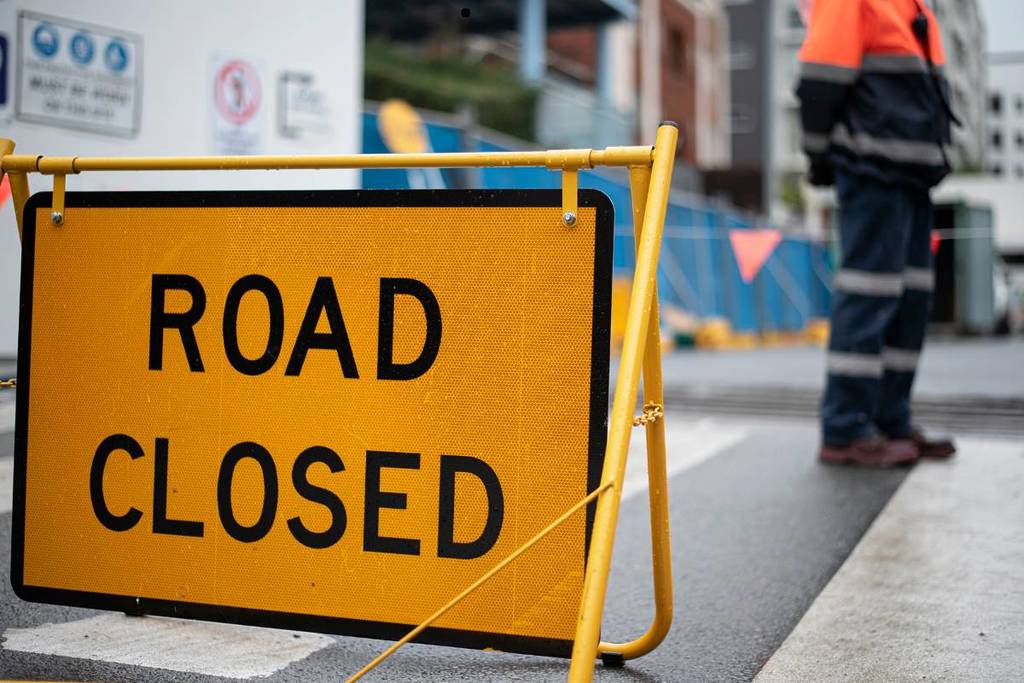 road closures; protest