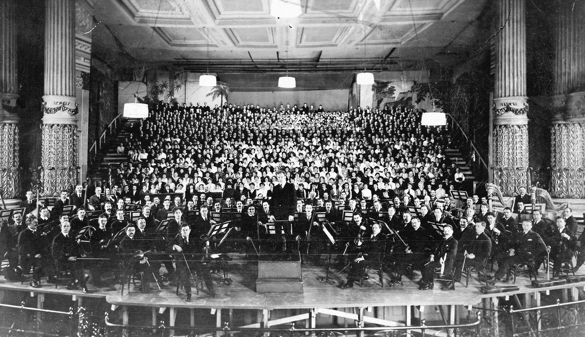 Philadelphia Orchestra in 1916