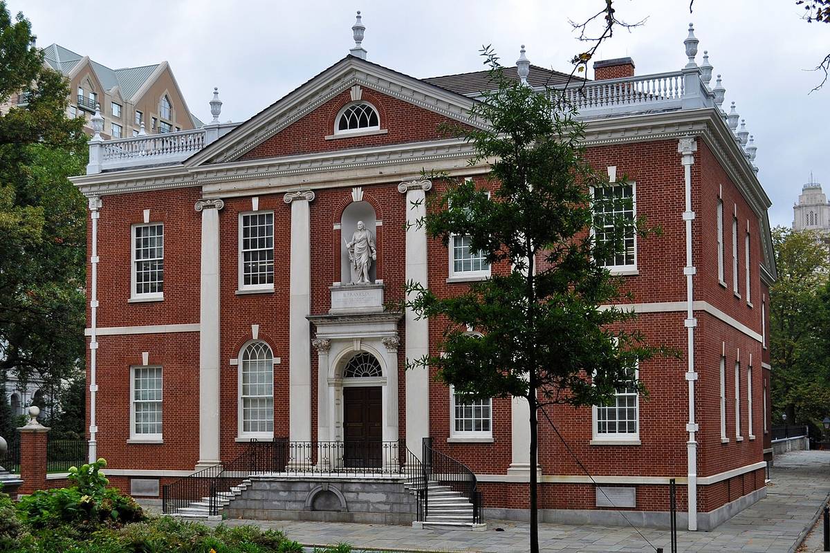 The American Philosophical Society Hall
