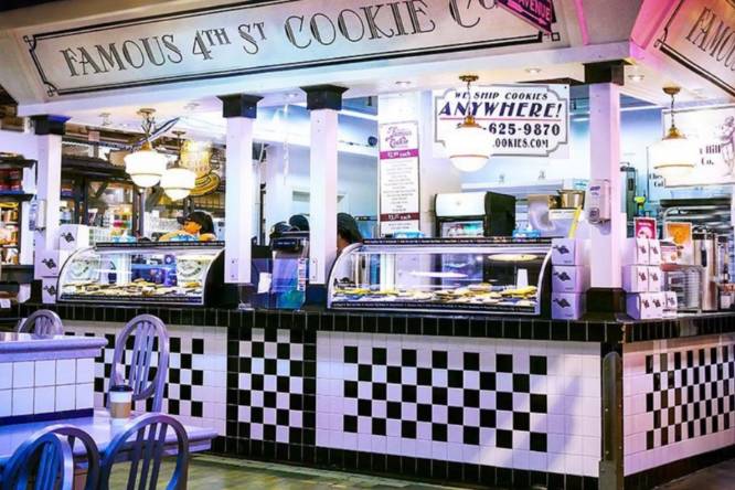 interior of cookie company