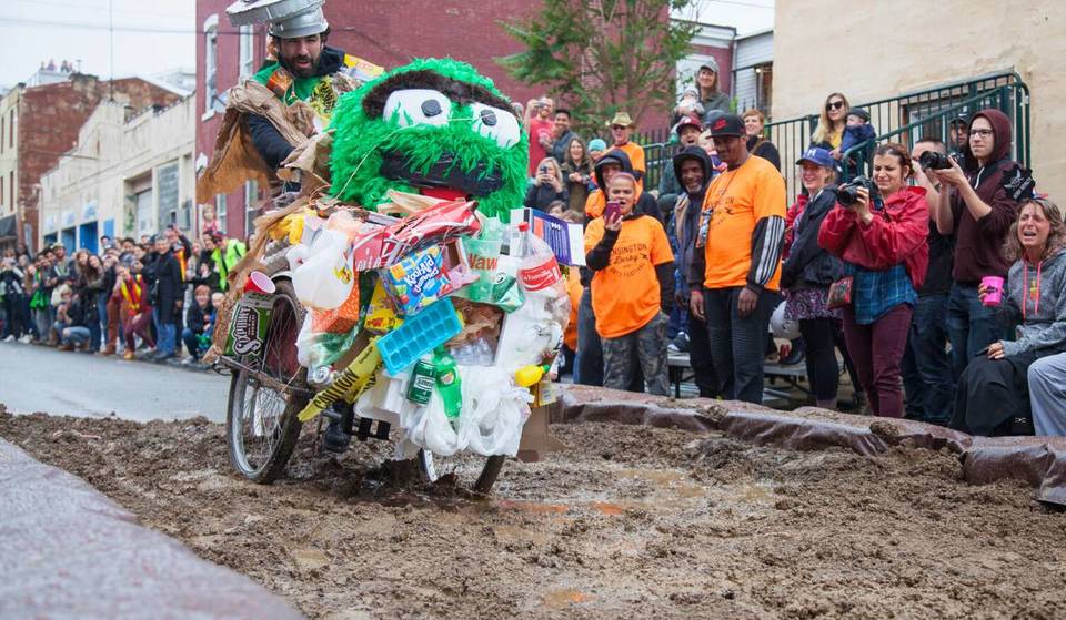 Philadelphia’s Wildest Bike Race Ends in a Giant Mud Pit This October