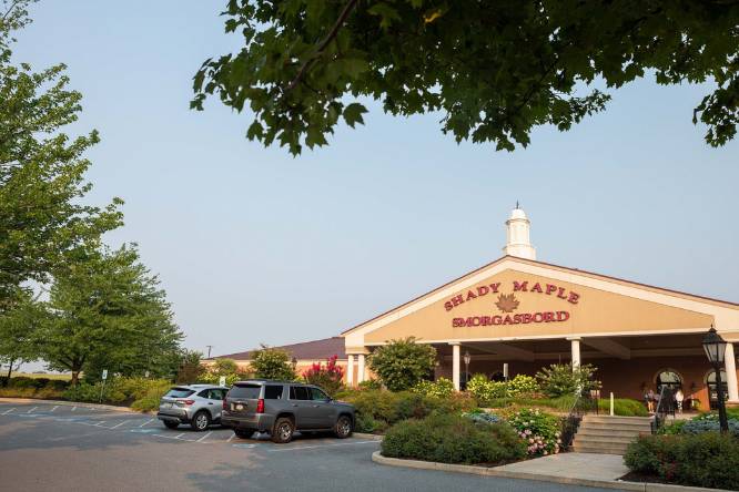 exterior of shady maple