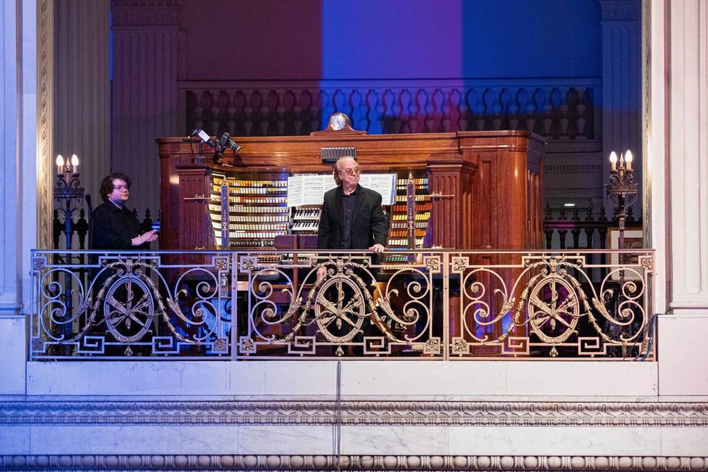 silent horror film fest at Wanamaker building