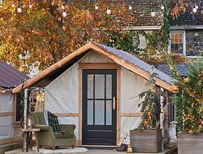 The Ultimate Autumn Escape is just 27 Miles from Philadelphia — And You Can Reserve Your Heated, Private Dining Tent for 8