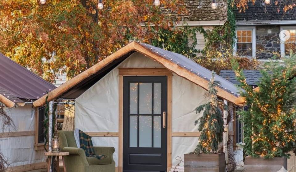 The Ultimate Autumn Escape is just 27 Miles from Philadelphia — And You Can Reserve Your Heated, Private Dining Tent for 8