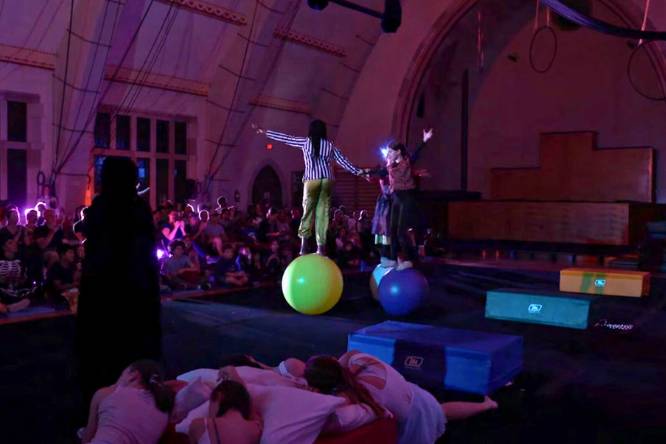 the haunted circus family show