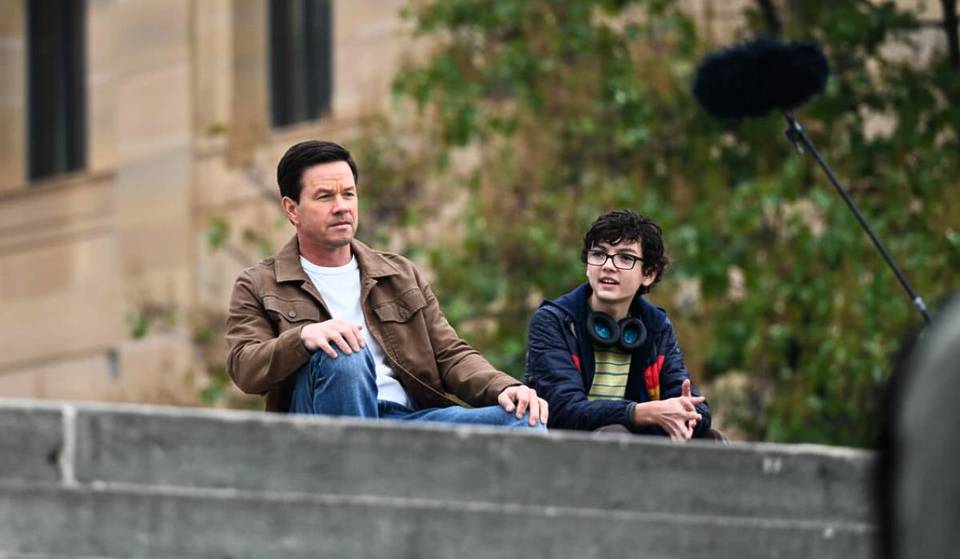 Mark Wahlberg Spotted Filming a New Movie on Philadelphia’s Iconic Art Museum Steps