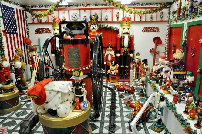 toys in a Christmas store