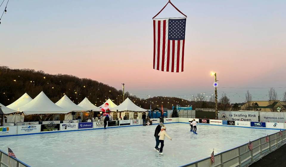 The Largest Holiday Attraction in Delaware County Is Back — With Skating, Fire Pits, and Family Fun All Season Long