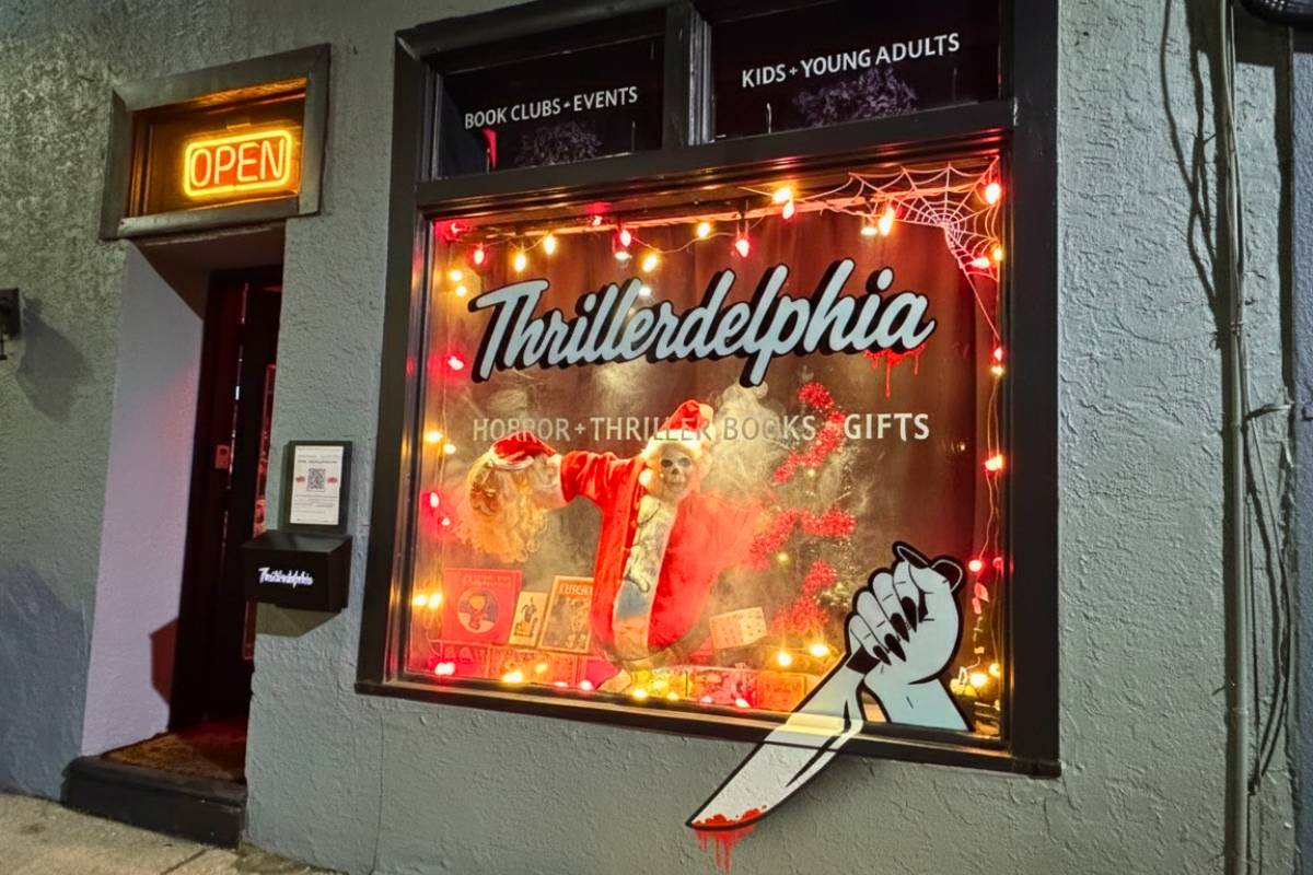 Thrillerdelphia Is Philly’s First Horror, Thriller, & True Crime Bookstore—And The Perfect Place To Shop For Dark Reads This Holiday Season