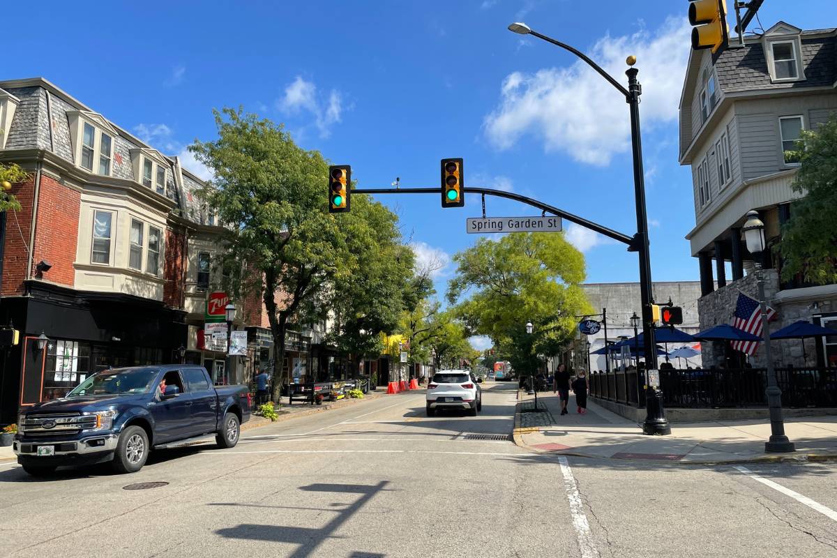 This Charming Small Town Near Philly Is Home To A Vintage Theater, Cozy ...