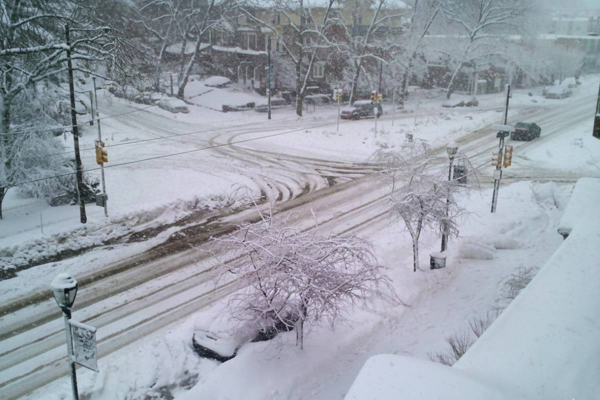 Philly snowstorm