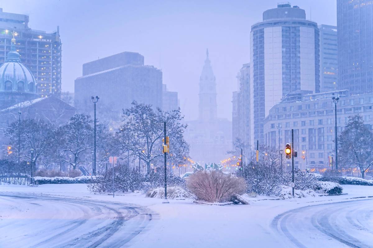 Philadelphia Just Recorded Its Highest Snowfall In Nearly 10 Years