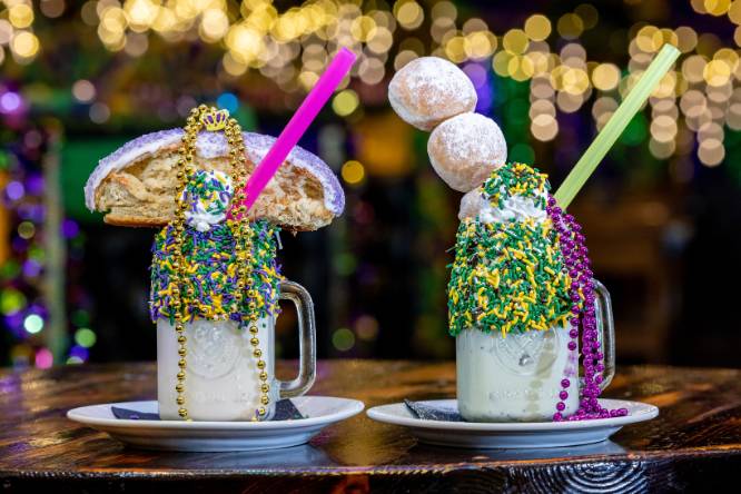 festive milkshakes 