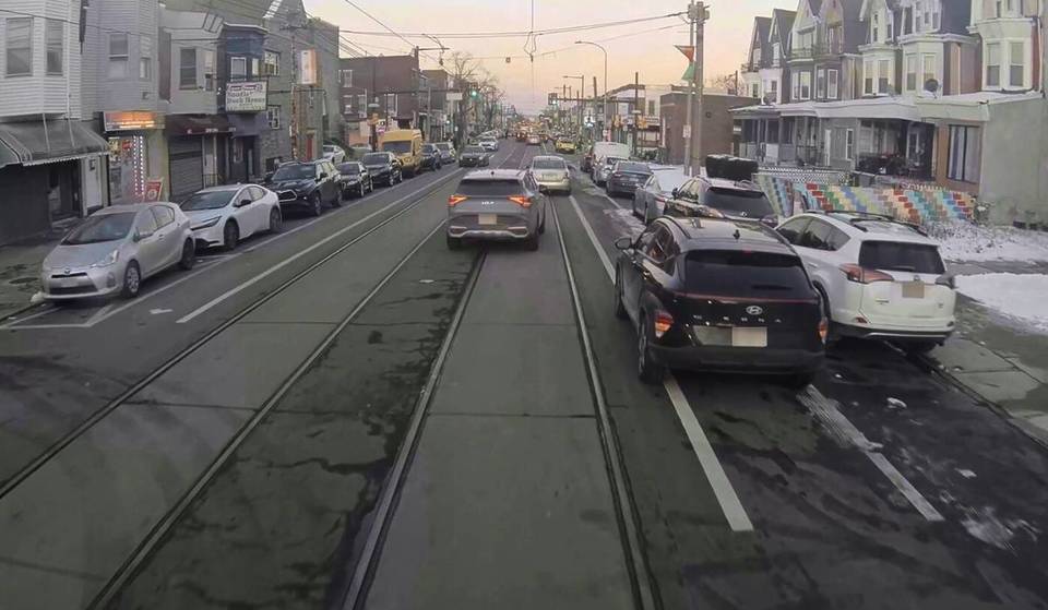 SEPTA Trolleys Now Have Cameras To Catch Drivers Illegally Blocking Tracks Across Philadelphia