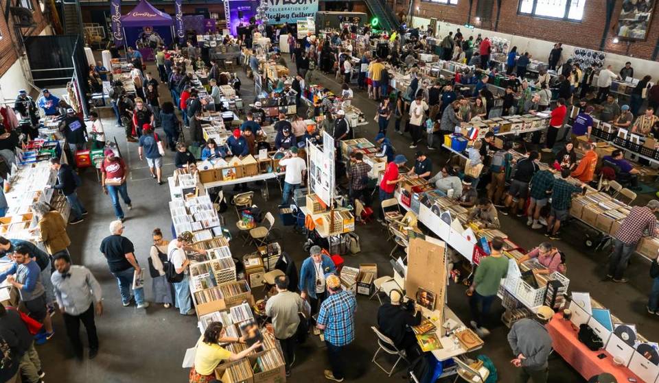 This Massive Two-Day Vinyl Festival Is Taking Over A Historic Philadelphia Armory With DJs, Rare Records, And Thousands Of Crates To Dig Through