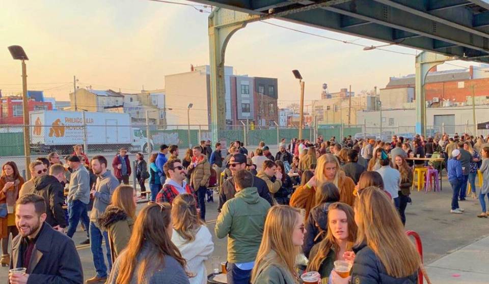 Fishtown Kicks Off Spring with A High-Energy Block Party Under the El At Evil Genius Beer Company