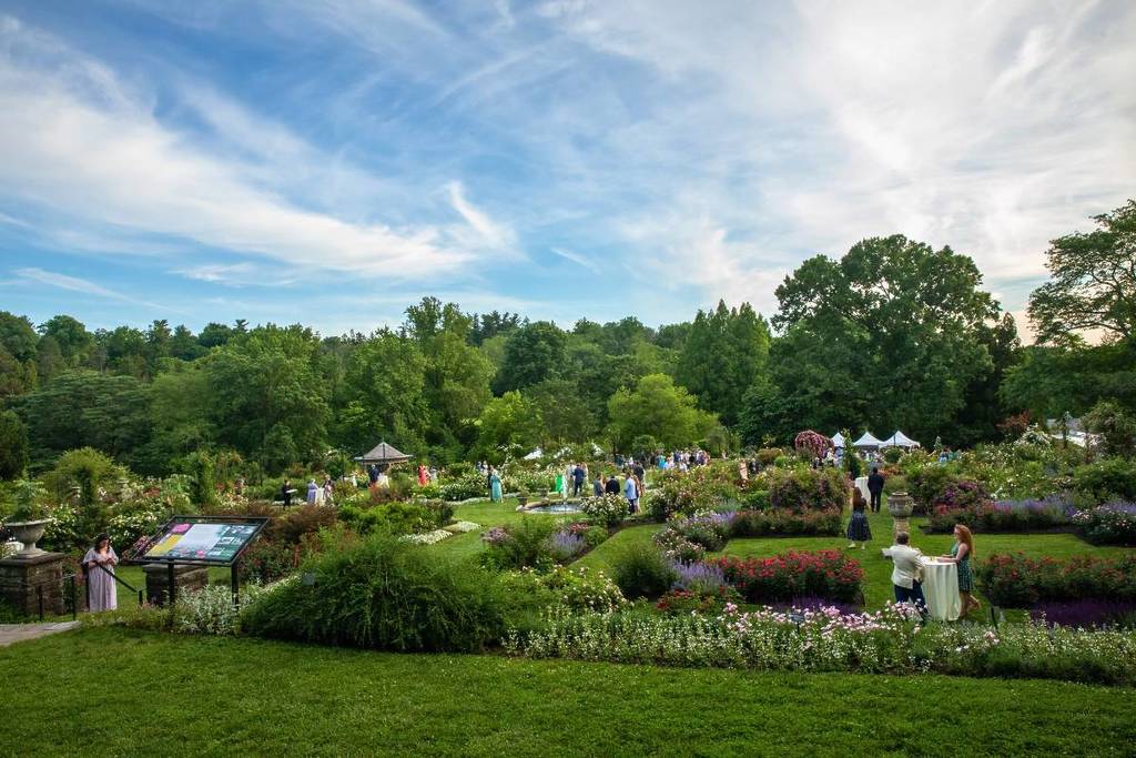 This 170-Acre Garden In Philadelphia Is Hosting Its Iconic Moonlight &amp; Roses Gala—With Late-Night Access, Dancing, &amp; VIP Experiences