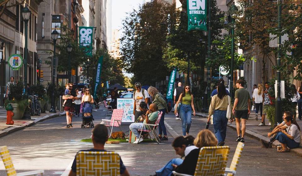 After Drawing Over 170,000 Visitors, Philly’s Massive 8-Block Car-Free Zone Is Finally Returning This Sunday—Transforming West Walnut Into A Pedestrian Paradise