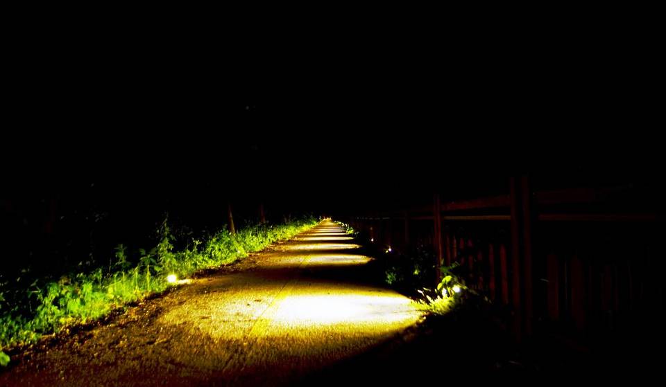 You Can Explore A 130-Year-Old Hidden Trail Under The Stars At This Exclusive Philly Night Hike