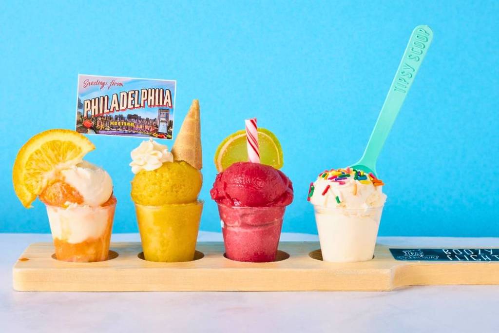 Tipsy scoops boozy ice-cream
