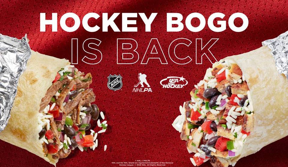 Here’s How Philly Hockey Fans Can Get a Free Chipotle Entrée This Monday