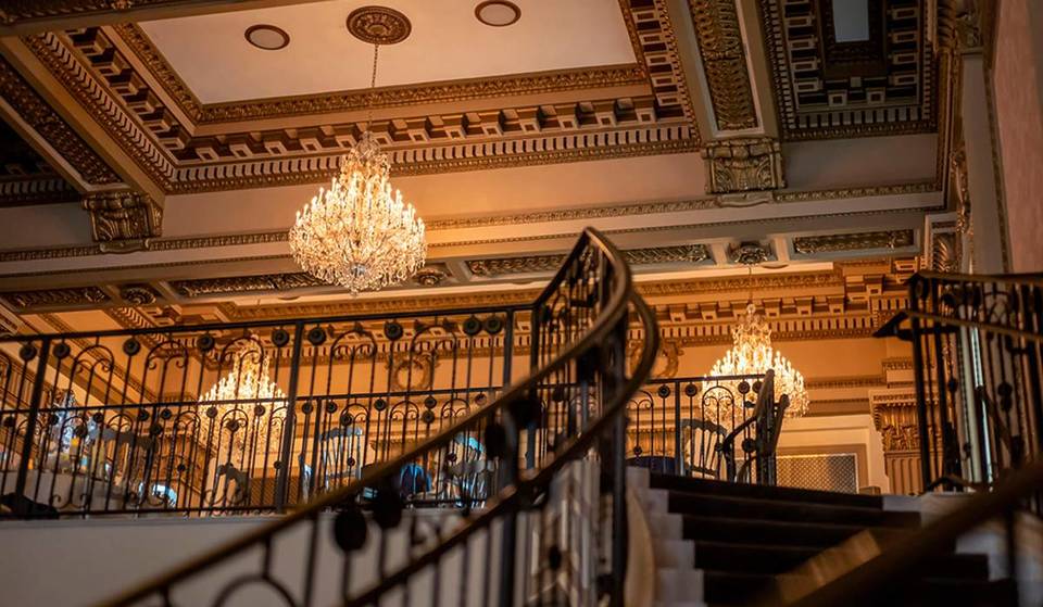 Only 1.5 hours from Philly: a pristinely restored 1920s bank vault is now a lavish multilevel concert venue