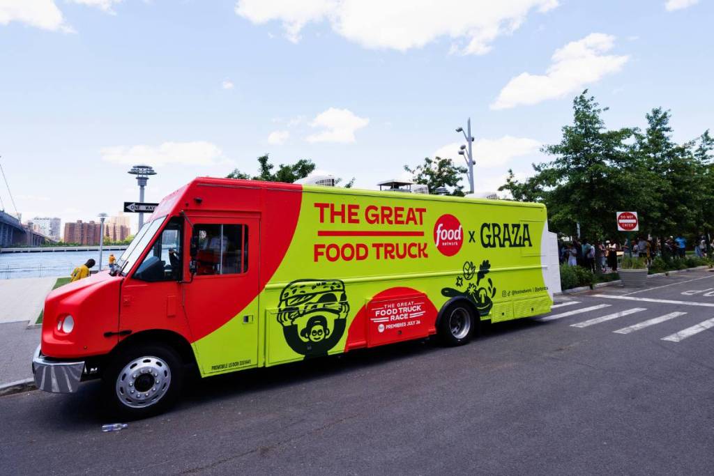 Food Network x Graza Food Truck