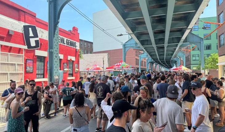 This Saturday, Fishtown’s Under the El Bazaar returns with a free Christmas in July outdoor marketplace
