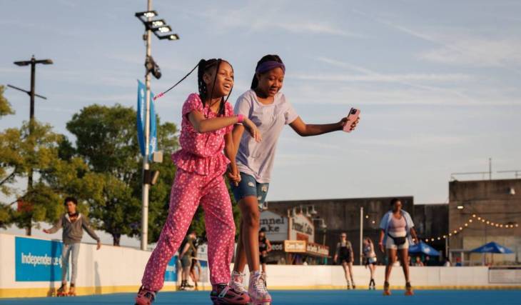 Free roller skating for Philadelphia students launches every Sunday in august at RiverRink Summerfest