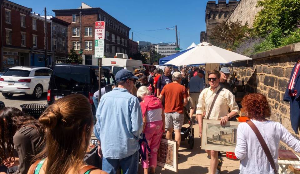 More than 150 vendors are coming to this free vintage flea market near Eastern State Penitentiary this September