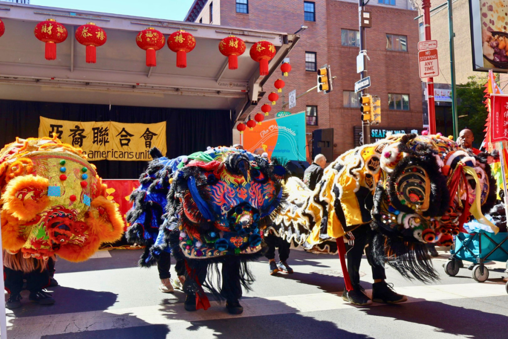 Mid-Autumn Festival Lion Dance