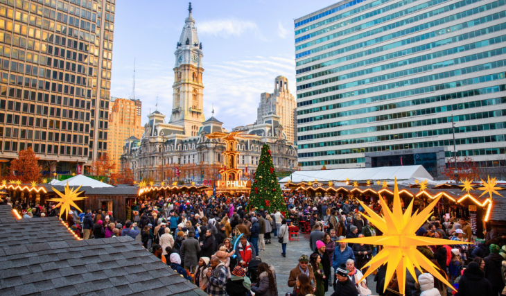 In 2008, Philadelphia opened Christmas Village; 17 years later, the market draws nearly a million visitors to LOVE Park with over 170 vendors and 2 extra dates