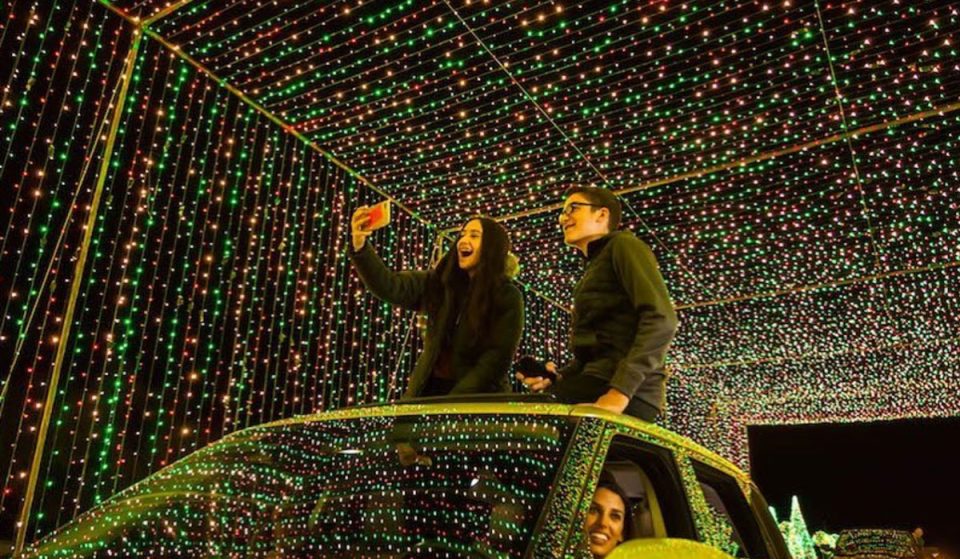 The World’s Largest Drive-Through Animated Light Show Is Right In Arizona