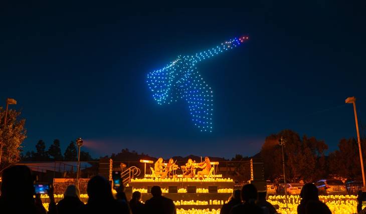 DroneArt Show Opens In Phoenix This Weekend Only With A Stunning Classical Concert