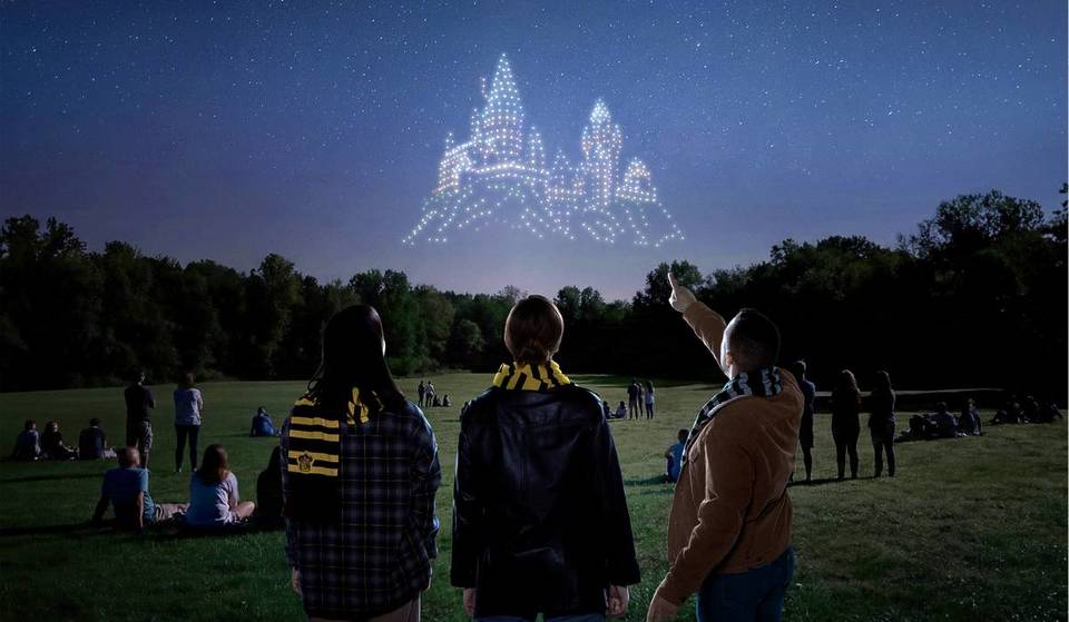 A Magical Drone Light Show Celebrating The World Of Harry Potter™ Films Takes Over The Evening Sky This Weekend